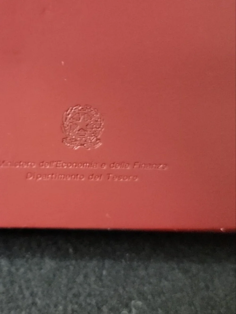 Red Structured  Laptop Bag with Tan Handles